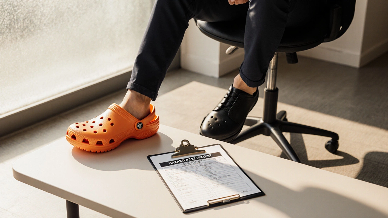 Are Crocs a Workplace OSHA Violation?